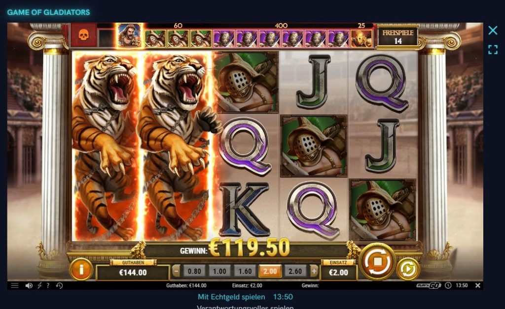 großer Gewinn Vegas Casino