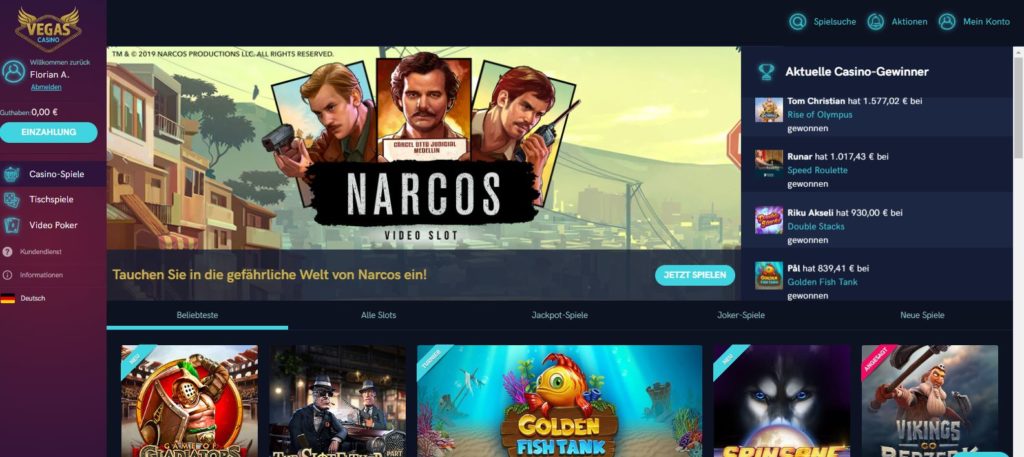 Vegas casino online