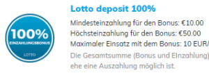 Lotto Bonus im Internet