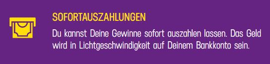 Lucky Casino Gewinn abheben