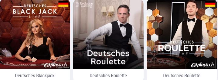 Deutsche Live-Spiele Casino