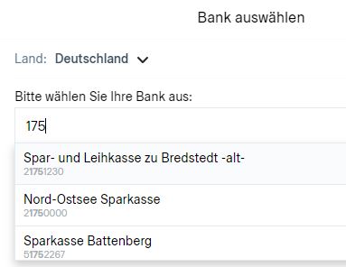 trustly Bankauswahl