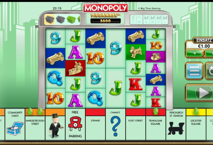 Monopoly Megaways Slot